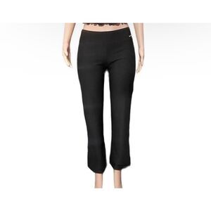 Nike Dri-fit Black mid rise flare pants S